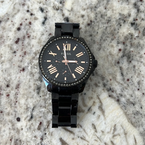 Fossil Accessories - Black Fossil watch